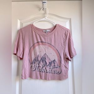 Gaze cropped graphic tee - Women’s L